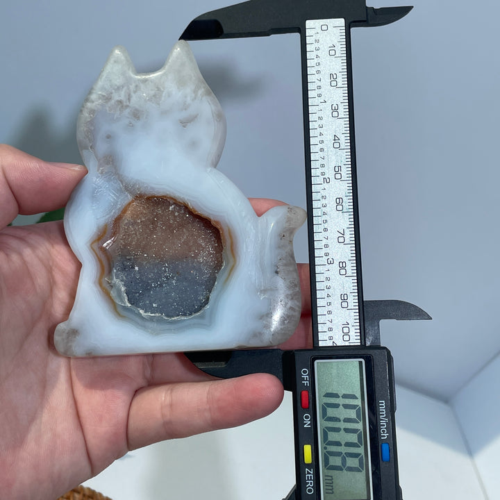 Agate Geode Cat