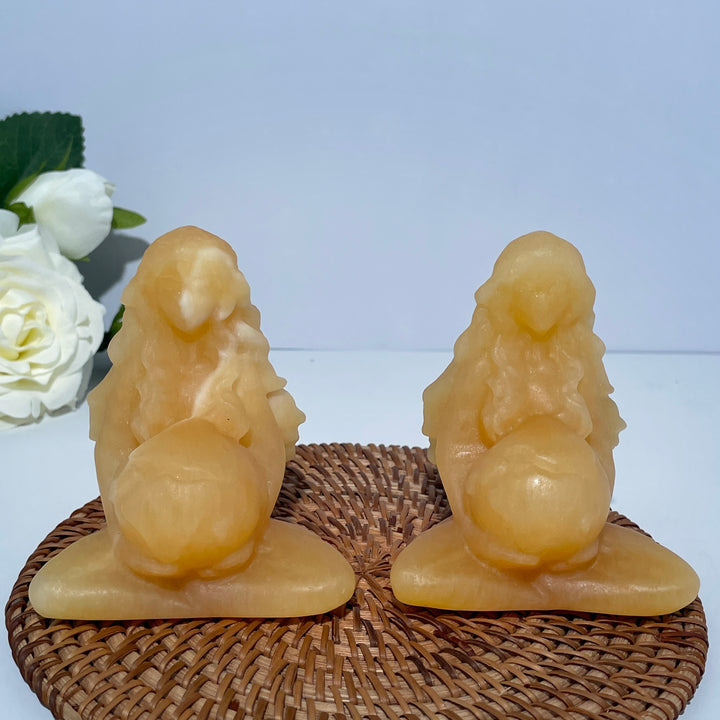 Yellow Calcite Mother Earth