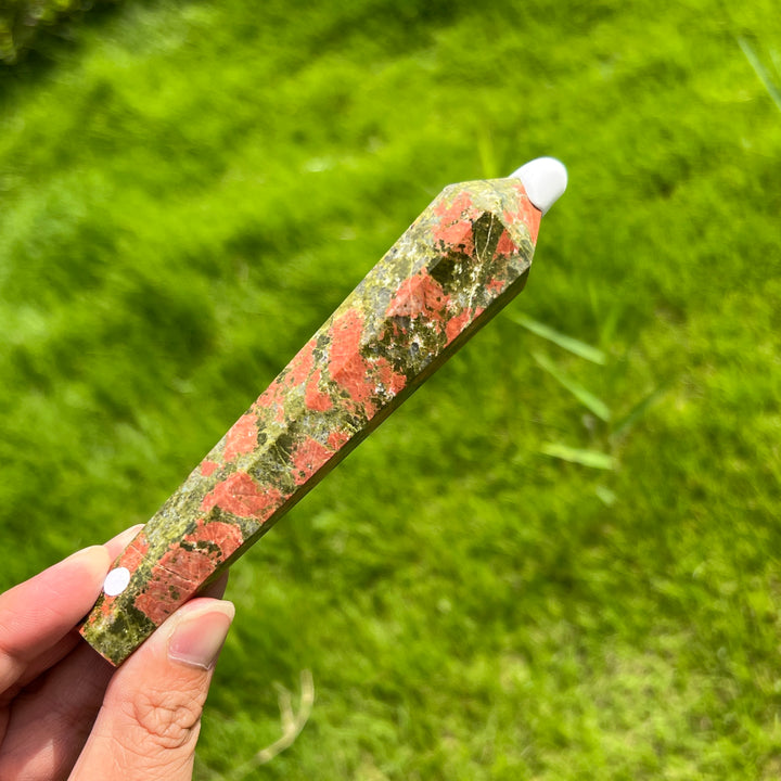 Unakite Wand