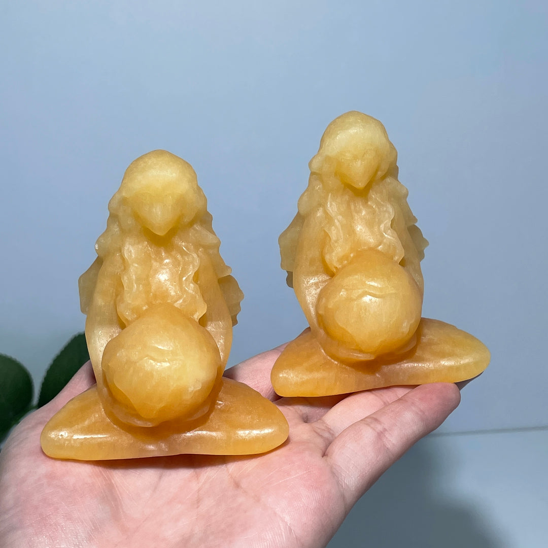 Yellow Calcite Mother Earth