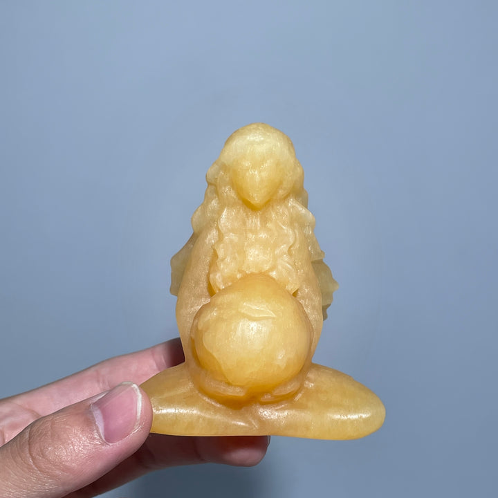 Yellow Calcite Mother Earth