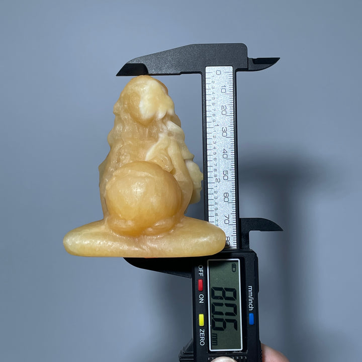 Yellow Calcite Mother Earth