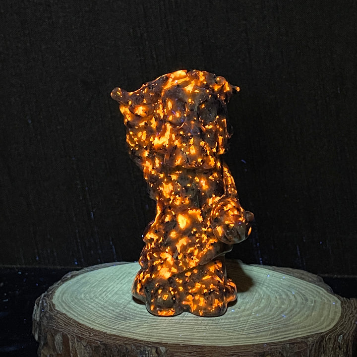 Yooperlite Carving Witch