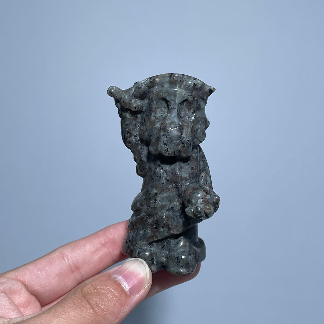 Yooperlite Carving Witch