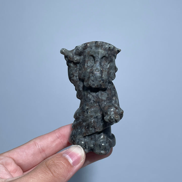 Yooperlite Carving Witch