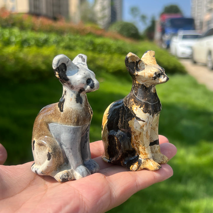 Picture Stone Sphynx Cat