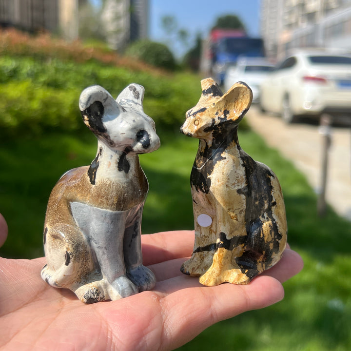 Picture Stone Sphynx Cat