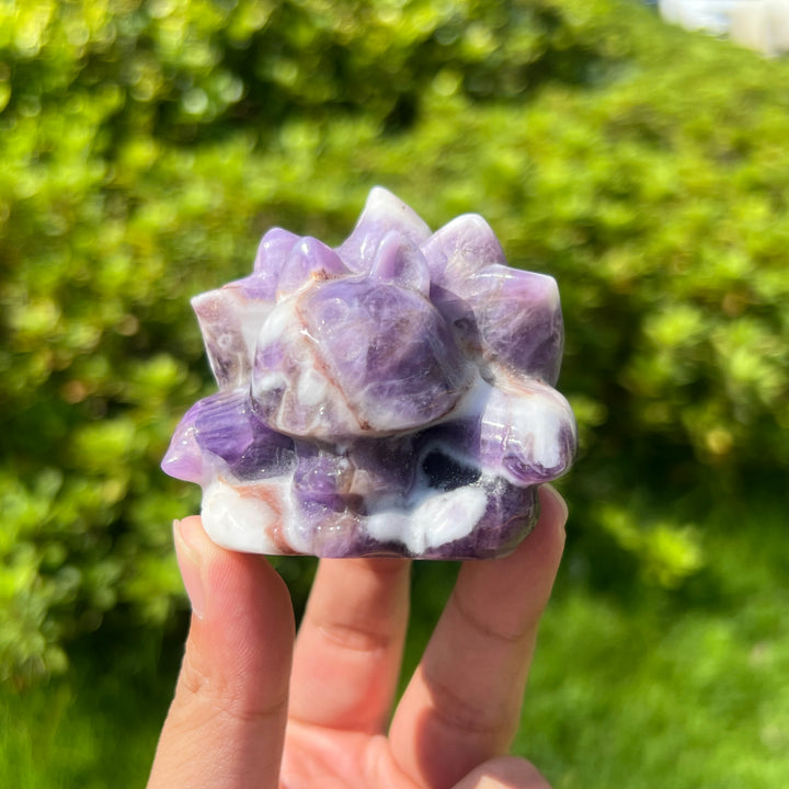 Dream Amethyst Nine Tailed Fox