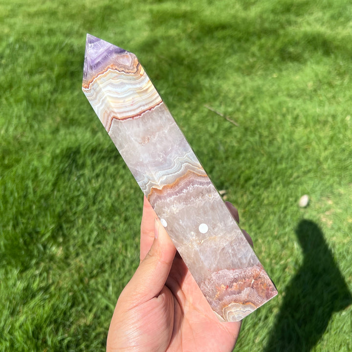 Amethyst Agate Tower