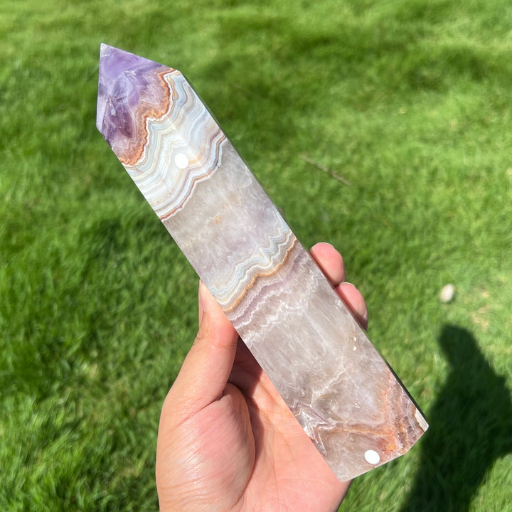 Amethyst Agate Tower