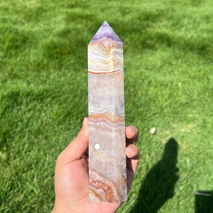 Amethyst Agate Tower