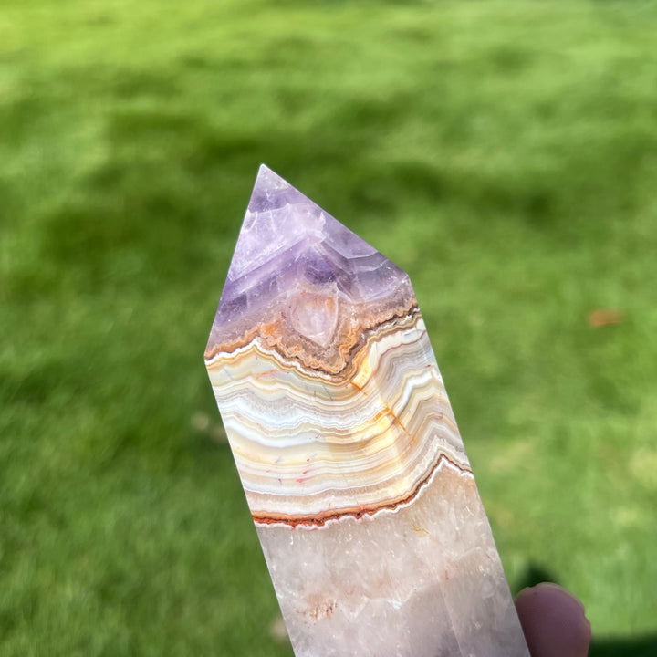 Amethyst Agate Tower