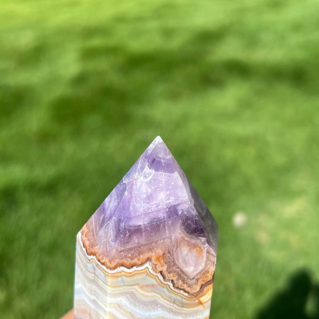 Amethyst Agate Tower