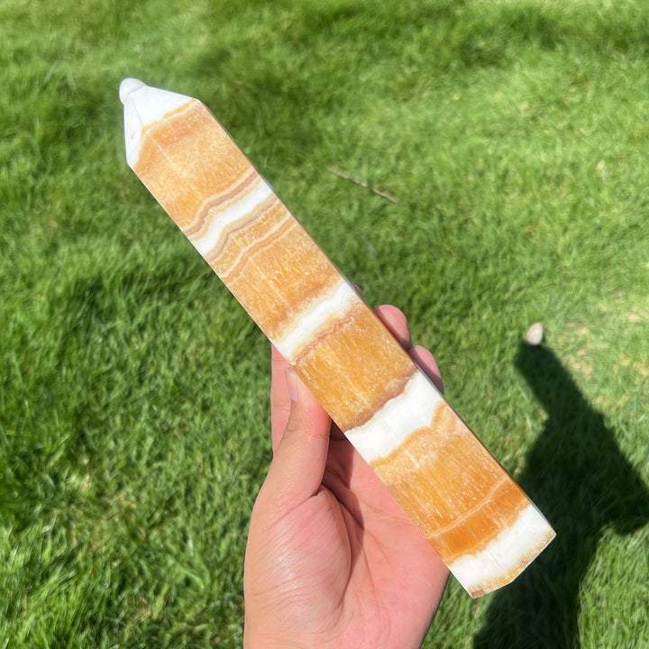 Yellow Calcite Tower