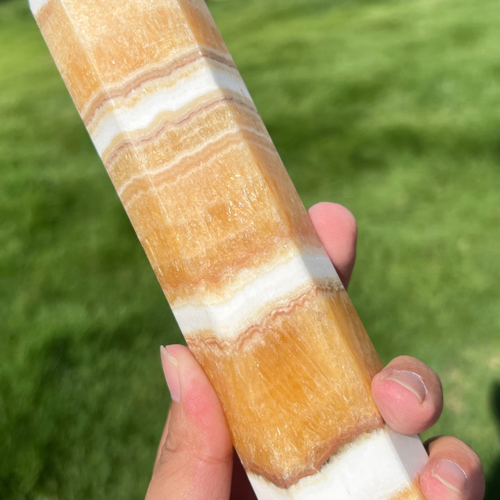 Yellow Calcite Tower