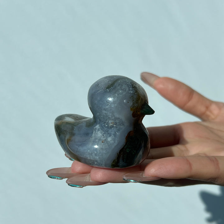 Crystal Carved Duck