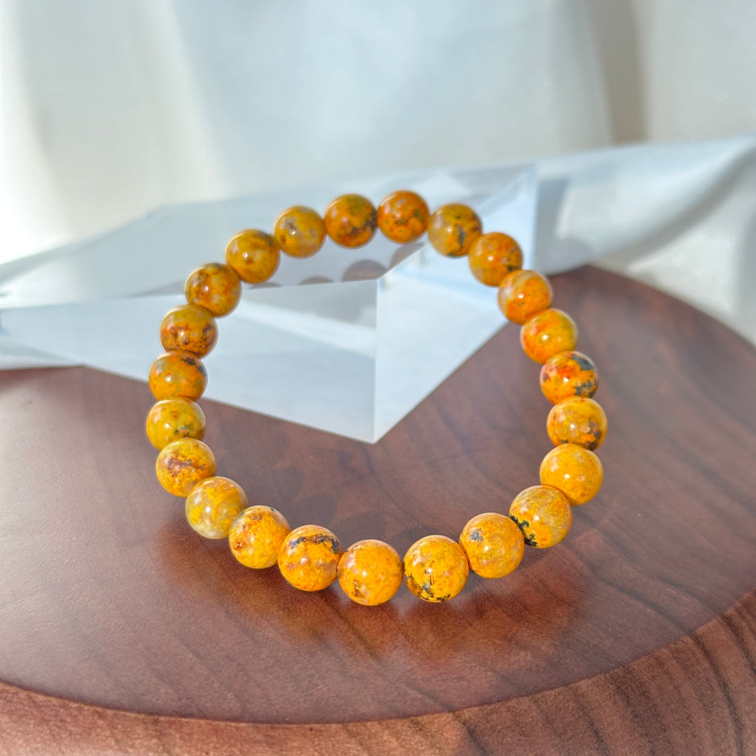Bumble Bee Jasper Bracelet 8.9-9.3mm