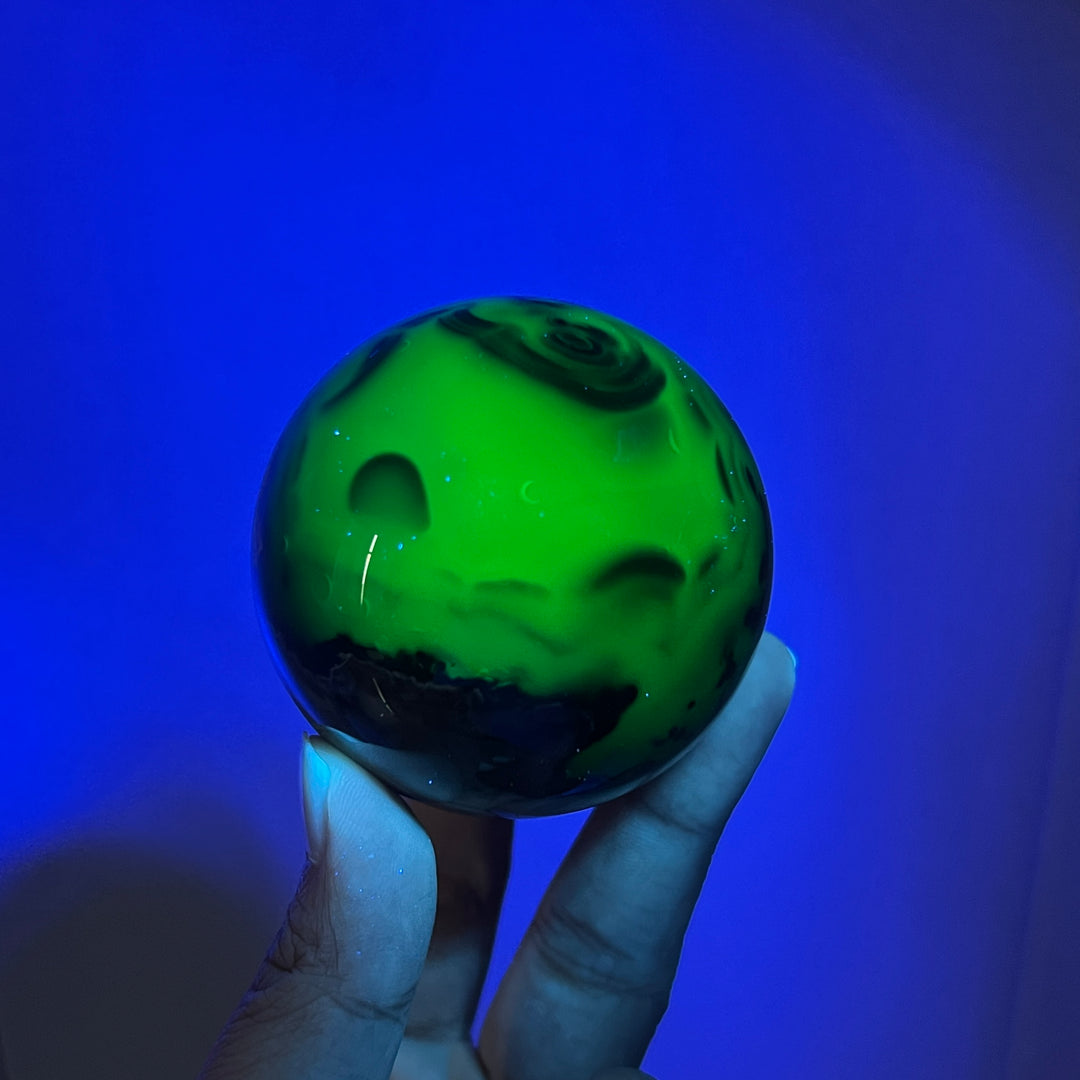 Natural Volcanic Agate Sphere