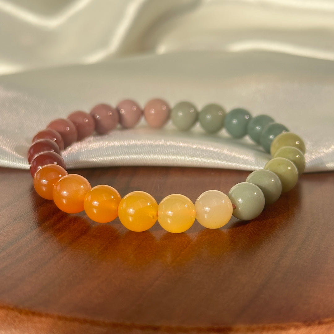 Alashan Agate Bracelet 7.4-7.8mm