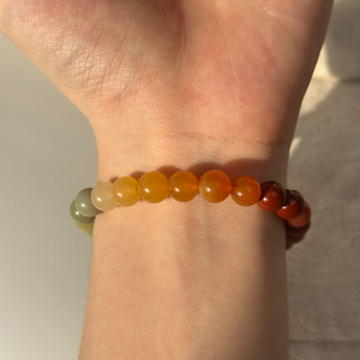 Alashan Agate Bracelet 7.4-7.8mm