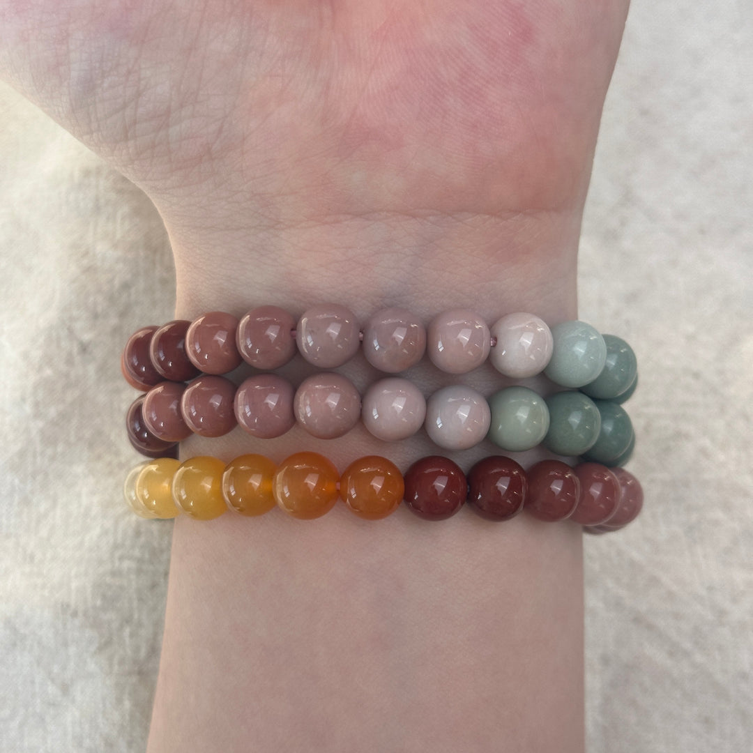 Alashan Agate Bracelet 7.4-7.8mm