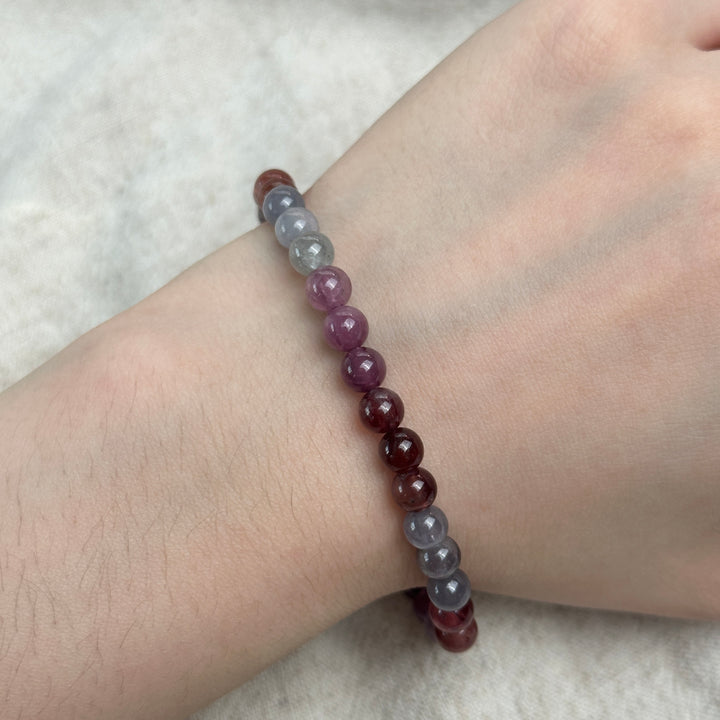 Rainbow Spinel Bracelet 5.4-5.7mm