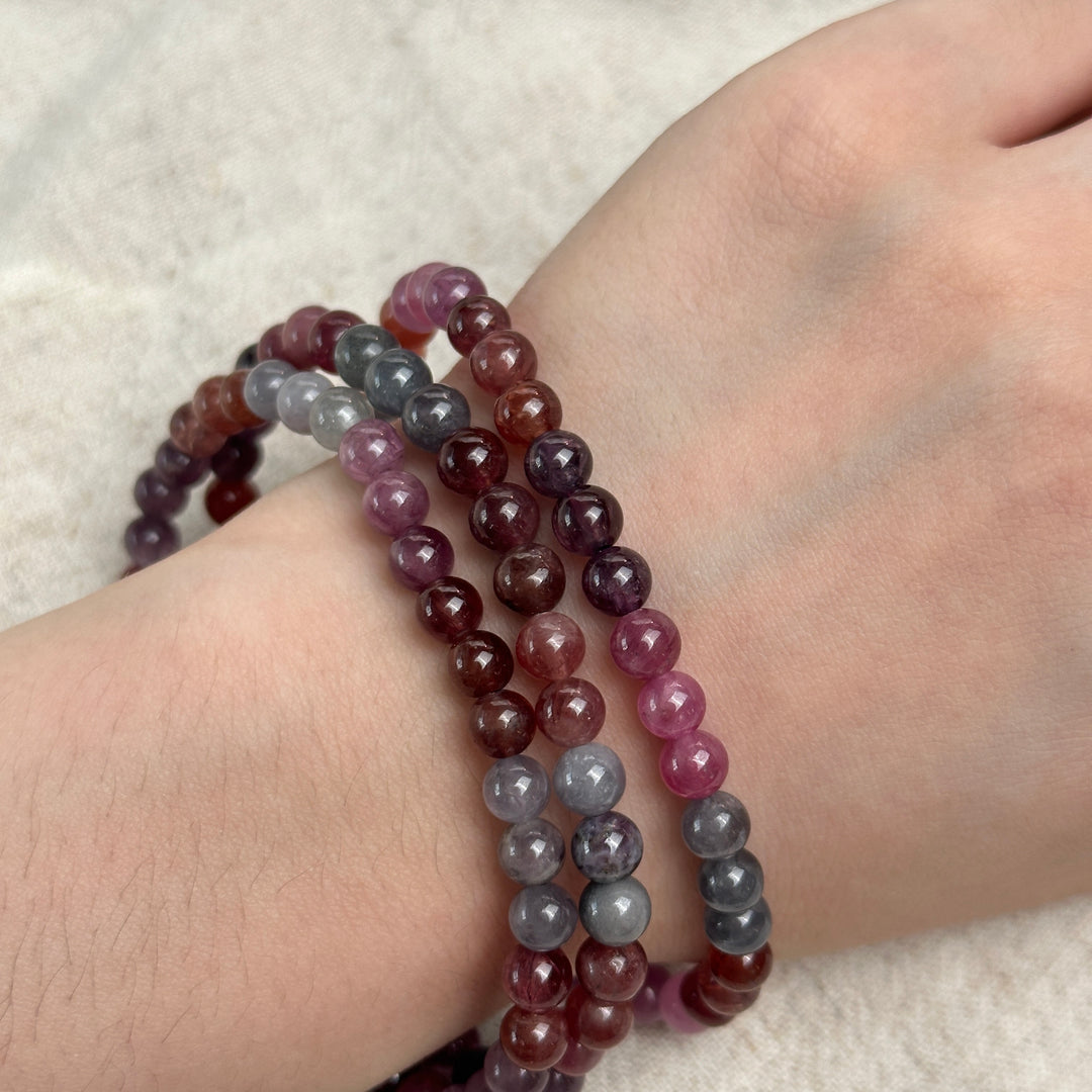 Rainbow Spinel Bracelet 5.4-5.7mm