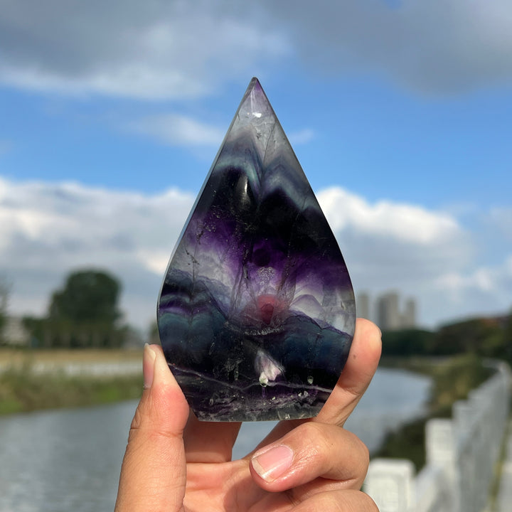 Fluorite Teardrop