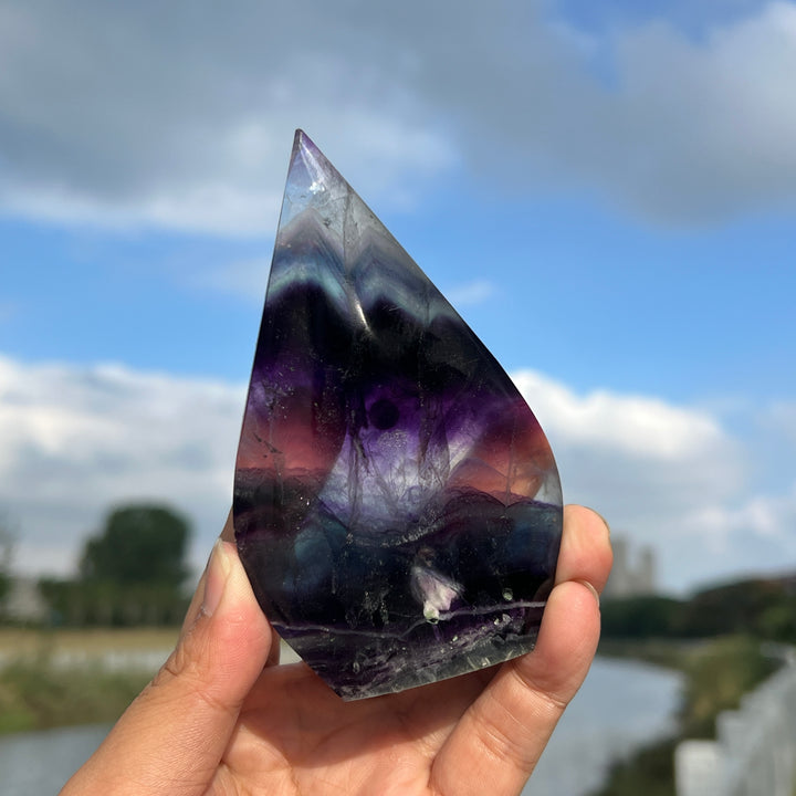 Fluorite Teardrop