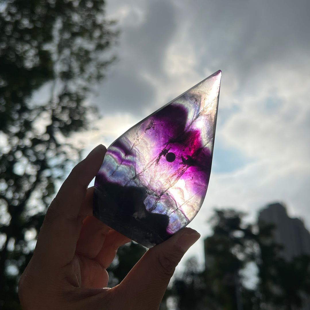 Fluorite Teardrop