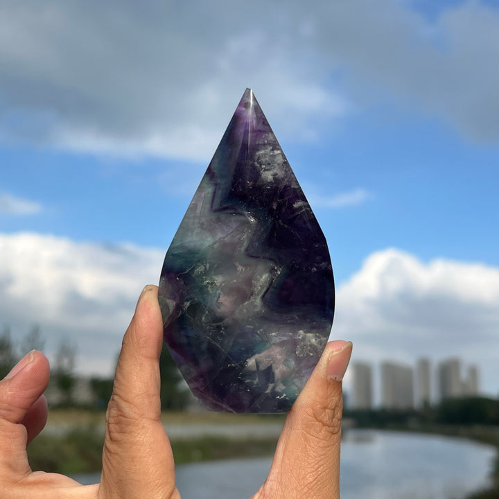 Fluorite Teardrop