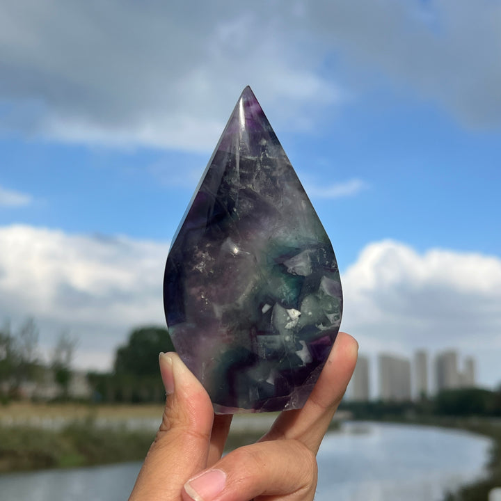 Fluorite Teardrop