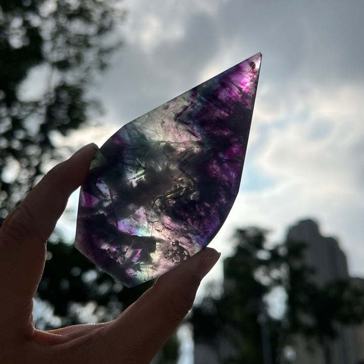 Fluorite Teardrop