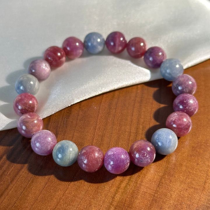 Ruby and Sapphire Bracelet 10.1-10.5mm