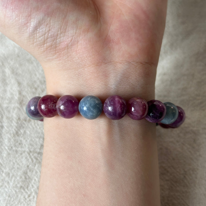 Ruby and Sapphire Bracelet 10.1-10.5mm