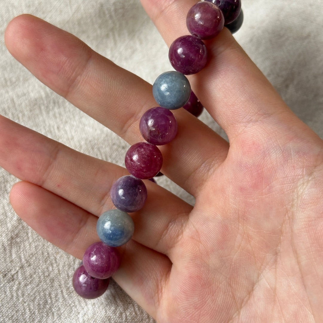 Ruby and Sapphire Bracelet 10.1-10.5mm
