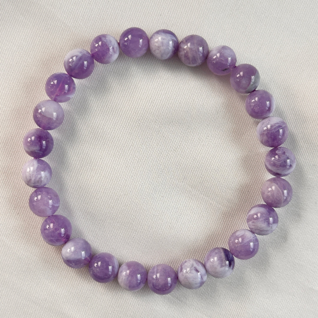 Lavender Amethyst Bracelet 8.1-8.3mm
