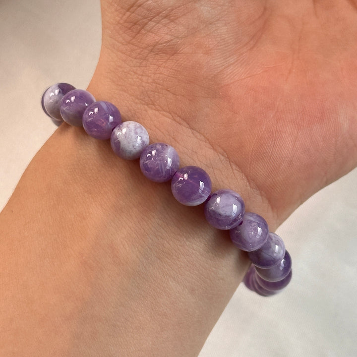 Lavender Amethyst Bracelet 8.1-8.3mm