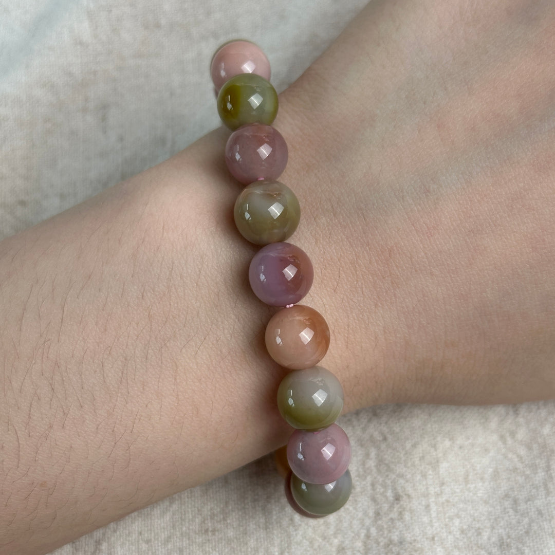 Yanyuan Agate Bead Bracelet 9.3-9.7mm