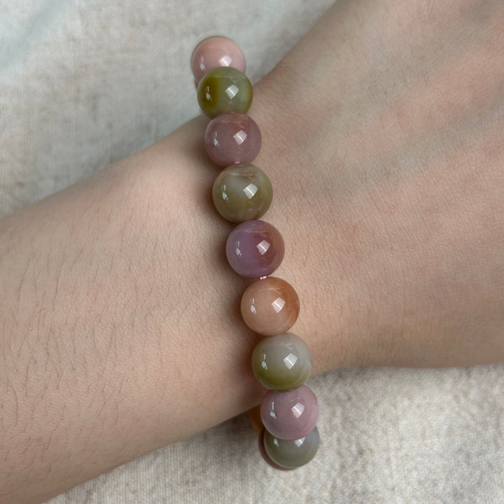 Yanyuan Agate Bead Bracelet 9.3-9.7mm