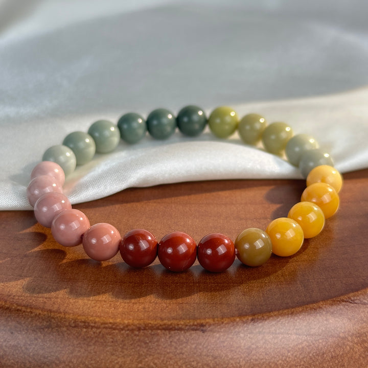 Alashan Agate Bracelet 7.4-7.8mm