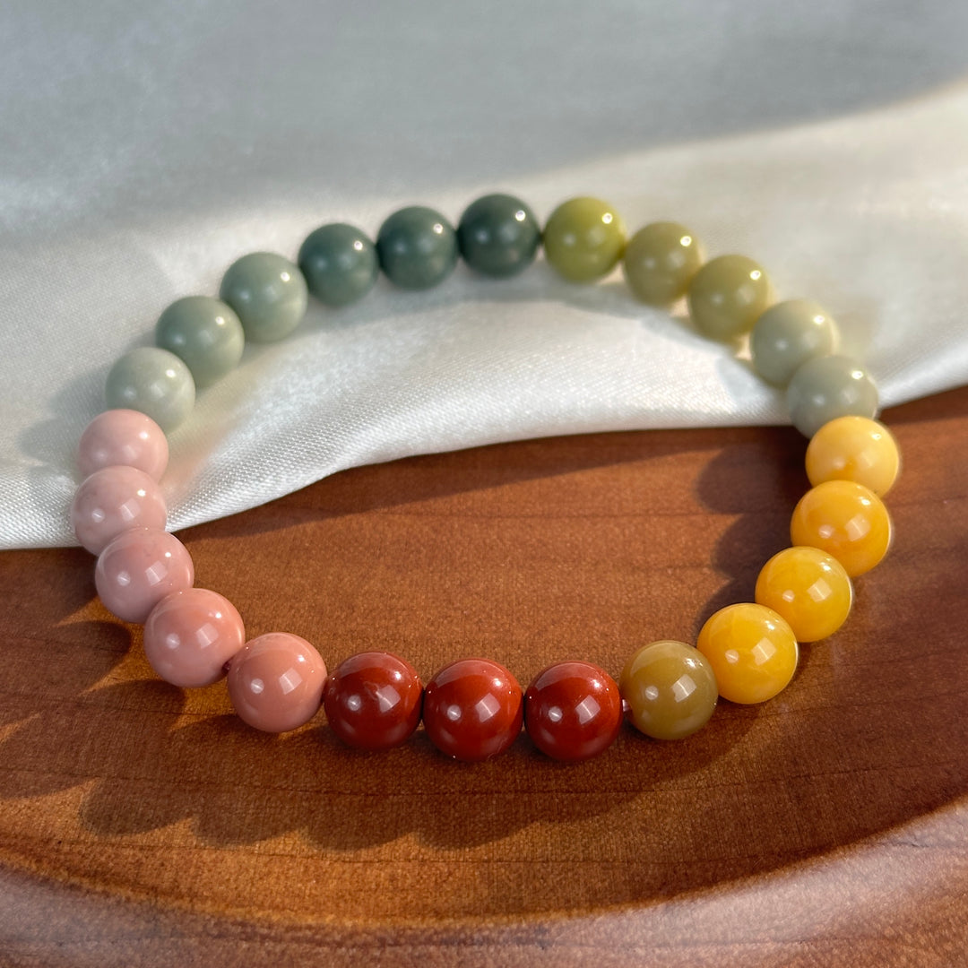 Alashan Agate Bracelet 7.4-7.8mm