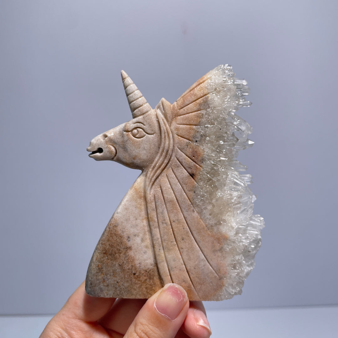Unique,White Crystal Unicorn