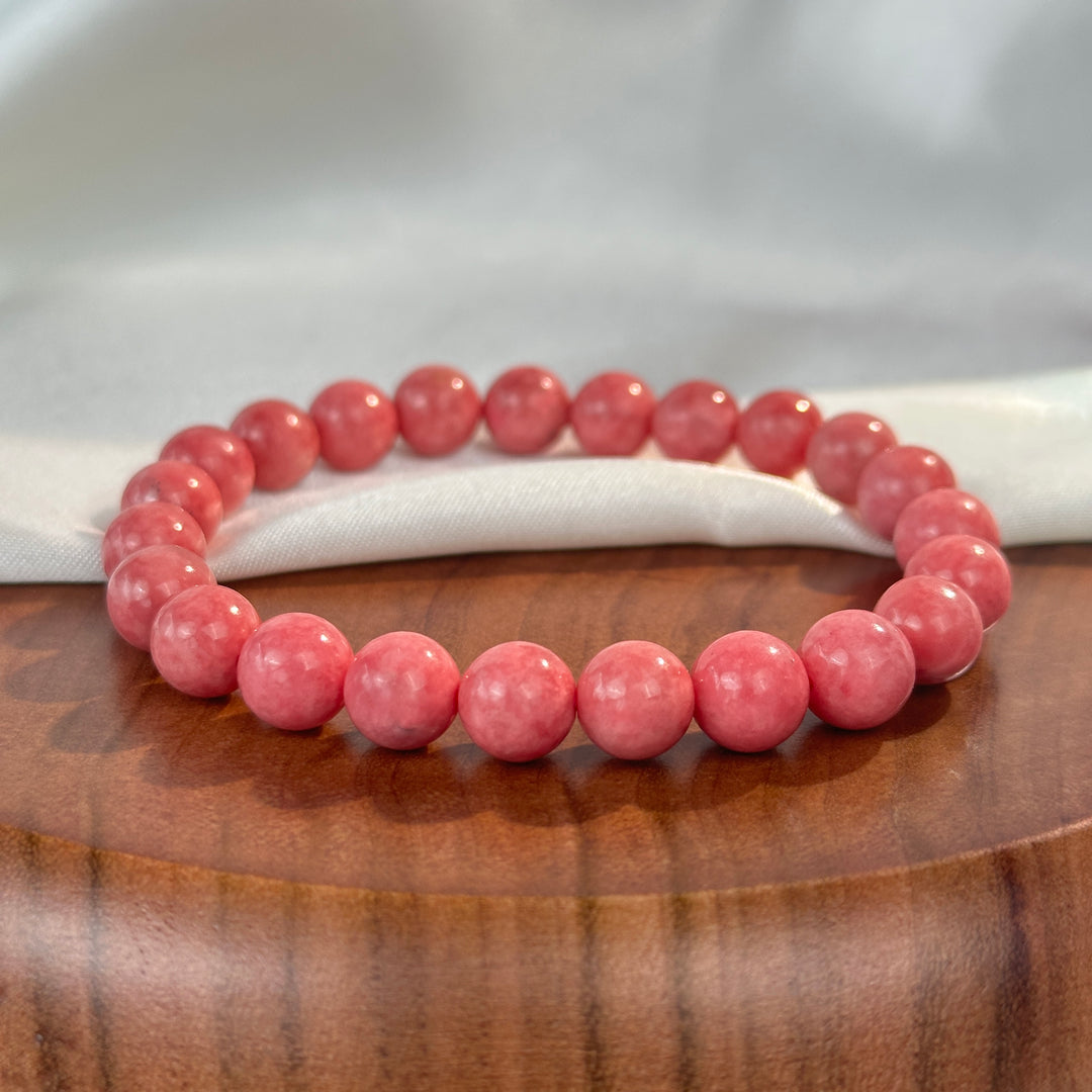 Rhodonite Bracelet 6.1-8.8mm