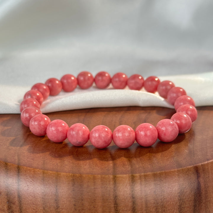 Rhodonite Bracelet 6.1-8.8mm