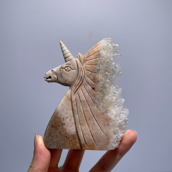 Unique,White Crystal Unicorn