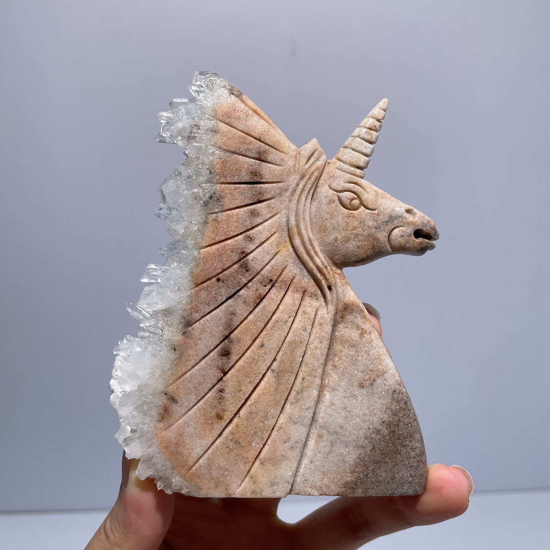 Unique,White Crystal Unicorn
