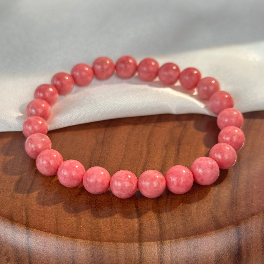 Rhodonite Bracelet 6.1-8.8mm