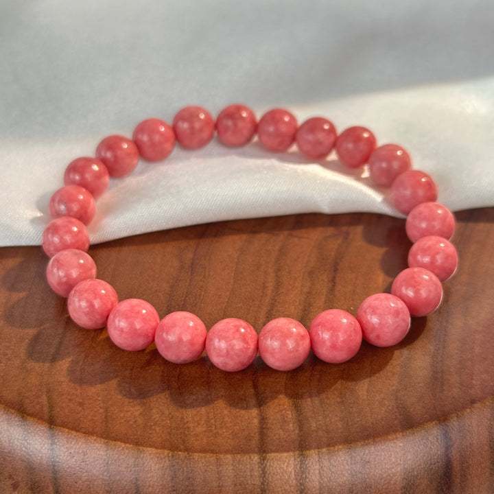 Rhodonite Bracelet 6.1-8.8mm
