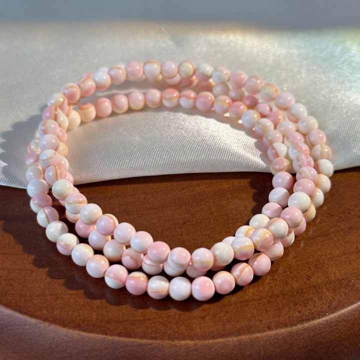 Queen Conch Shell Triple Wrap 3.9-4.6mm